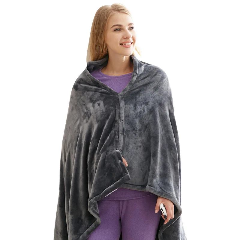 Gray Coral Velvet There Gears Regulating Heating Shawl Electric Physical Therapy Heating Blanket USB Power Bank Not Included
Gray Coral Velvet There Gears Regulating Heating Shawl Electric Physical Therapy Heating Blanket USB Power Bank Not Included