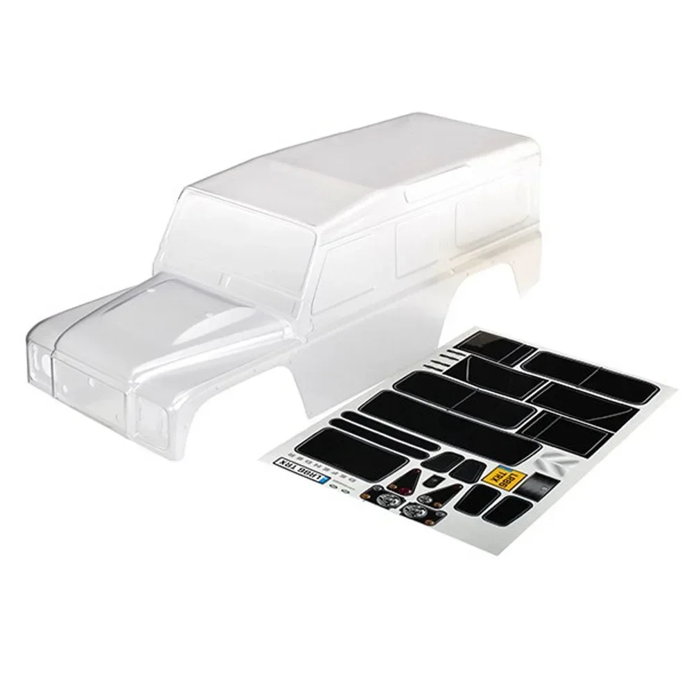 324Mm Wheelbase D110 Clear Body Shell Kit For 1/10 RC Crawler Car Trxs TRX4 TRX-4 Upgrades Parts Accessories
324Mm Wheelbase D110 Clear Body Shell Kit For 1/10 RC Crawler Car Trxs TRX4 TRX-4 Upgrades Parts Accessories