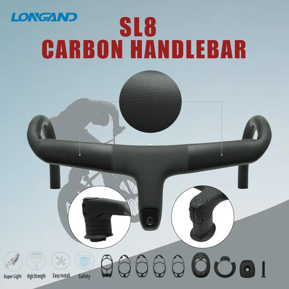 SL8 Carbon Road Bike Handlebar with Internal Cable Routing Lightweight High-Strength Bicycle Accessories for Enhanced Performanc
SL8 Carbon Road Bike Handlebar with Internal Cable Routing Lightweight High-Strength Bicycle Accessories for Enhanced Performanc
