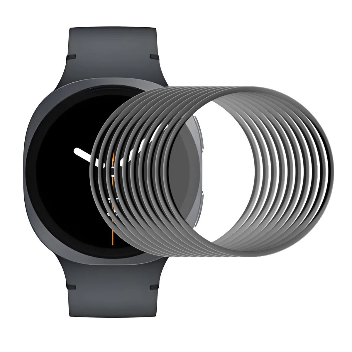 Для Samsung Galaxy Watch8 44 мм 10 шт. Защитная пленка для экрана 3D изогнутый ПК + ультра прозрачная пленка из ПММА - прозрачная
Для Samsung Galaxy Watch8 44 мм 10 шт. Защитная пленка для экрана 3D изогнутый ПК + ультра прозрачная пленка из ПММА - прозрачная