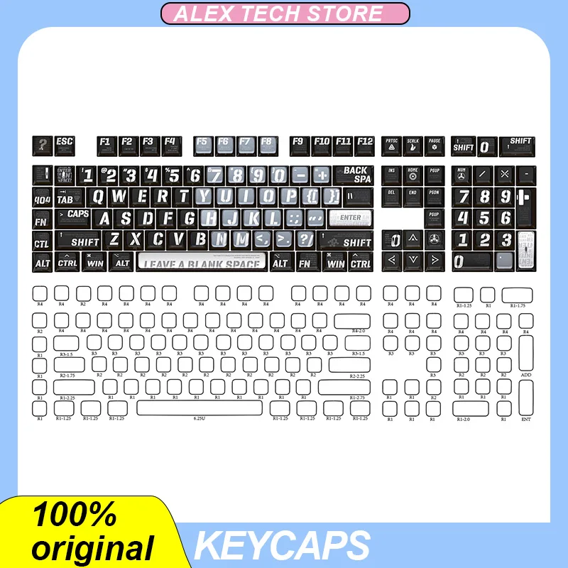 Black Words Transparent Keycap PBT Double Leather Milk Heat Sublimation Customized ASA Night Magic Keycap Keyboard Accessories
Black Words Transparent Keycap PBT Double Leather Milk Heat Sublimation Customized ASA Night Magic Keycap Keyboard Accessories