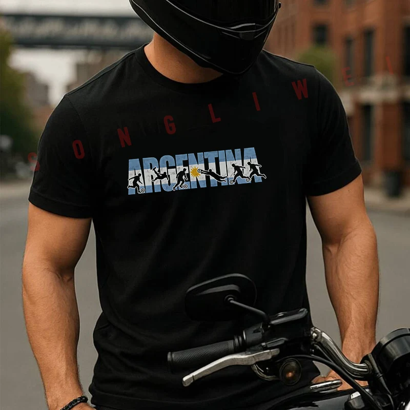 Summer Argentine Soccer Comfort Colors T-Shirt Men Women Moto Breathable Quick Drying Racing Suit Short Sleeved Sports T Shirt
Summer Argentine Soccer Comfort Colors T-Shirt Men Women Moto Breathable Quick Drying Racing Suit Short Sleeved Sports T Shirt