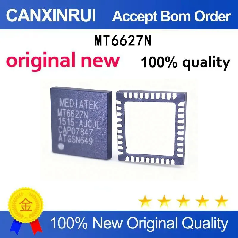 (5-100 Pieces) New stock MT6627N MT6627N/A QFN
(5-100 Pieces) New stock MT6627N MT6627N/A QFN