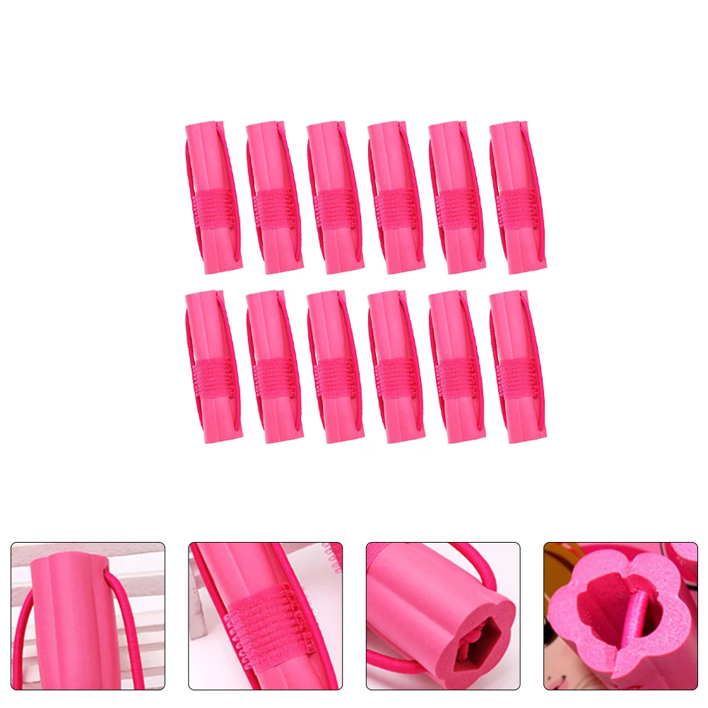 12 Pcs Curlers Pink Self Grip Rollers for All Hair Types Easy Hairdo Tools Non Styling Accessories
12 Pcs Curlers Pink Self Grip Rollers for All Hair Types Easy Hairdo Tools Non Styling Accessories