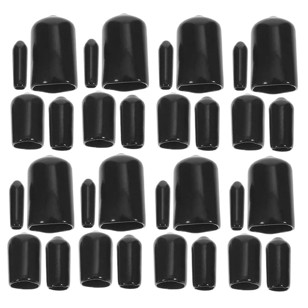 120Pcs Thread Protector Rubber Caps Flexible Screw End Covers Bolt Cover Caps for Steel Pipes Rods Bolts Vinyl Rubber Screw
120Pcs Thread Protector Rubber Caps Flexible Screw End Covers Bolt Cover Caps for Steel Pipes Rods Bolts Vinyl Rubber Screw