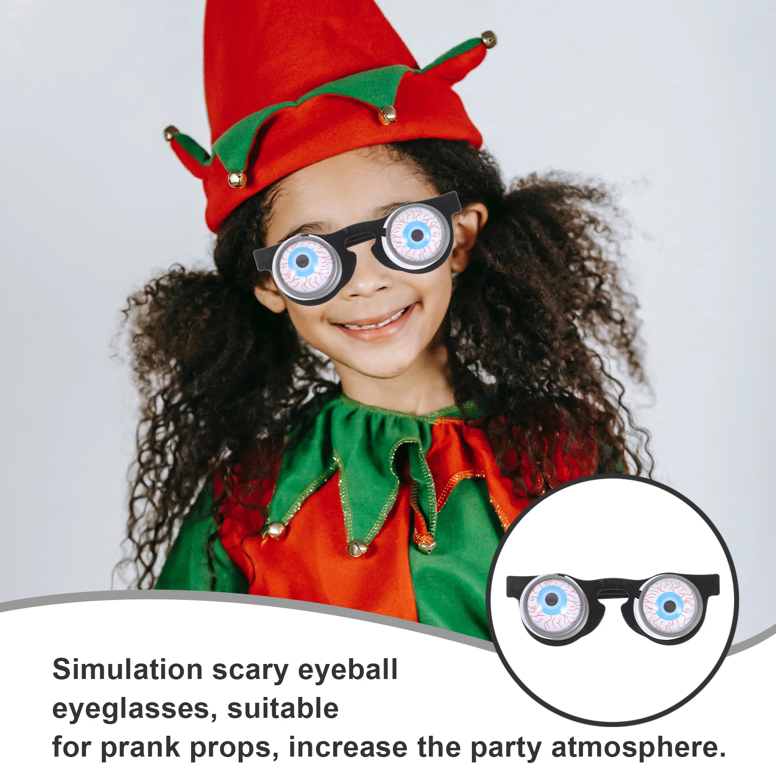2pcs Scary Eyeball Glasses Creepy Prank Props Funny Toys Plastic Sunglasses Horror Party Accessories BloodyEyewear
2pcs Scary Eyeball Glasses Creepy Prank Props Funny Toys Plastic Sunglasses Horror Party Accessories BloodyEyewear