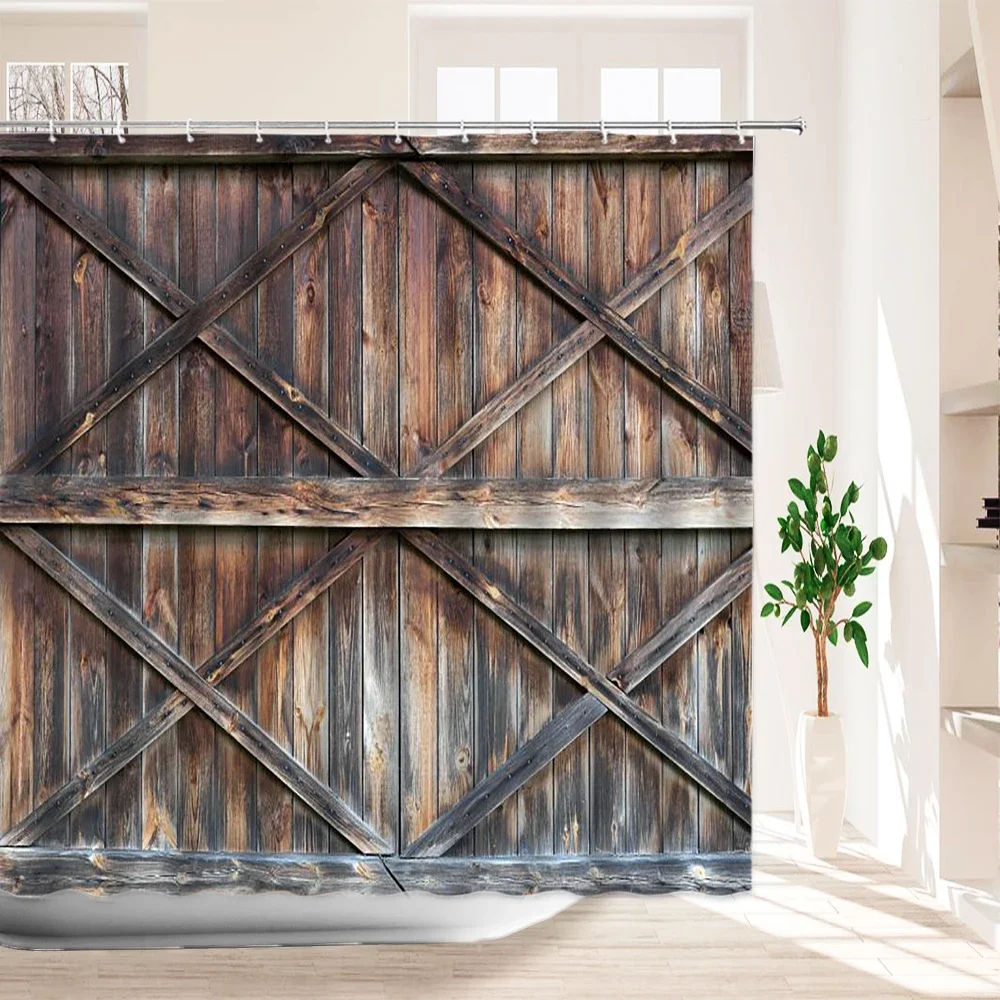 Old Wooden Door Shower Curtain Vintage Fabric Traditional Wood Printed Bathroom Curtain Bathroom Beautiful Curtain
Old Wooden Door Shower Curtain Vintage Fabric Traditional Wood Printed Bathroom Curtain Bathroom Beautiful Curtain