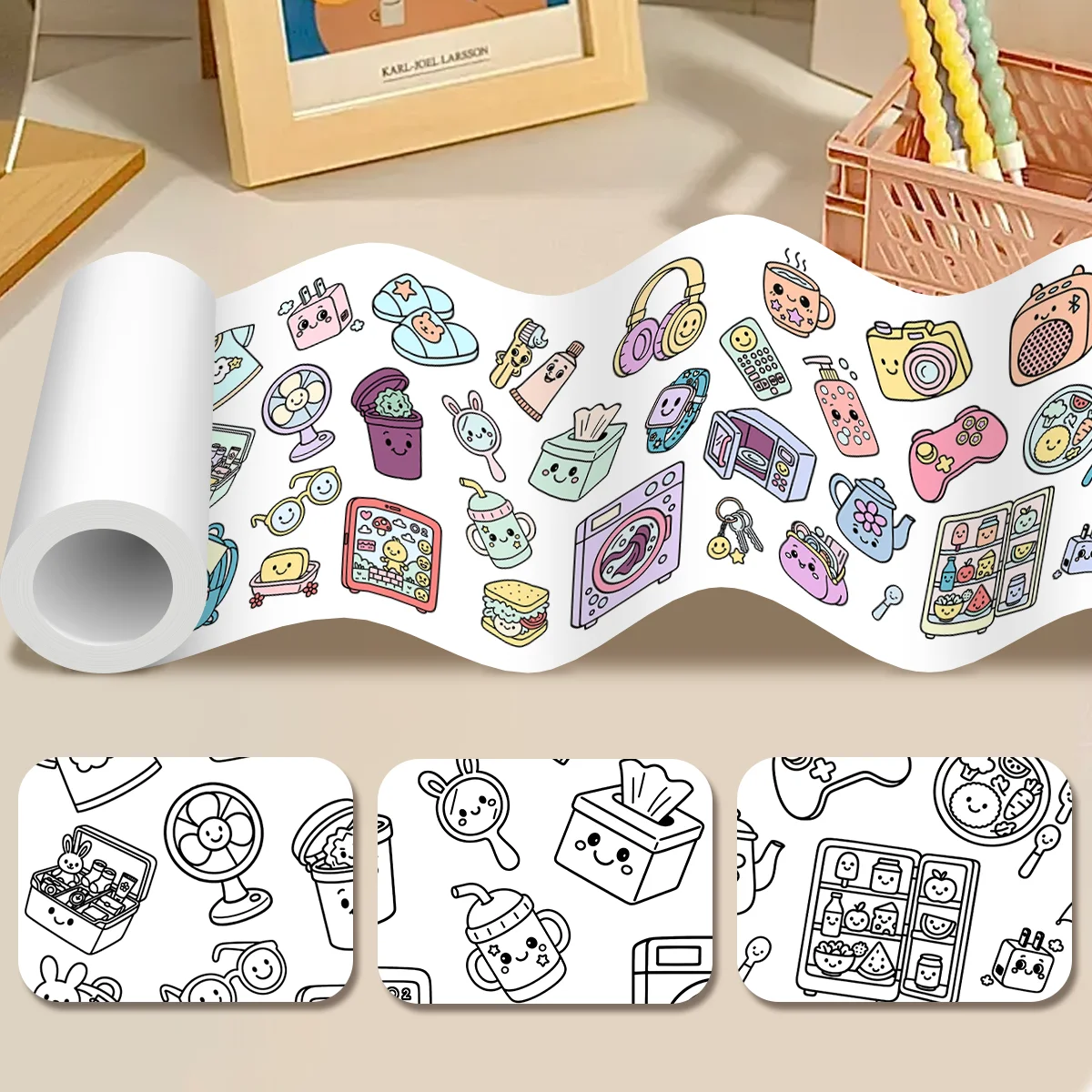 Children Early Educational Graffiti Drawing Roll DIY Home items pattern Kids Learning Paint Coloring Paper Roll Montessori Toys
Children Early Educational Graffiti Drawing Roll DIY Home items pattern Kids Learning Paint Coloring Paper Roll Montessori Toys