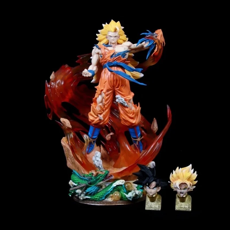 44cm Dragon Ball Goku Super Saiyan 3 Anime Figure Model Statue Boys Collection Desktop Decoration Ornament Toy Gift With Light
44cm Dragon Ball Goku Super Saiyan 3 Anime Figure Model Statue Boys Collection Desktop Decoration Ornament Toy Gift With Light