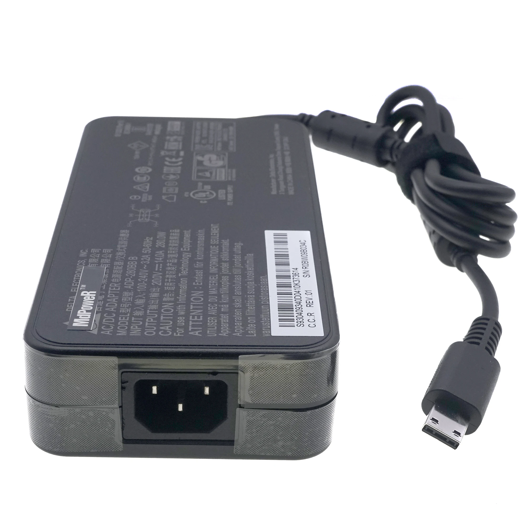 20V 14A 280W ADP-280BB B AC DC Adapter Charger For MSI GE66 GE76 GP76 GP66 Power Supply Special USB Tip
20V 14A 280W ADP-280BB B AC DC Adapter Charger For MSI GE66 GE76 GP76 GP66 Power Supply Special USB Tip