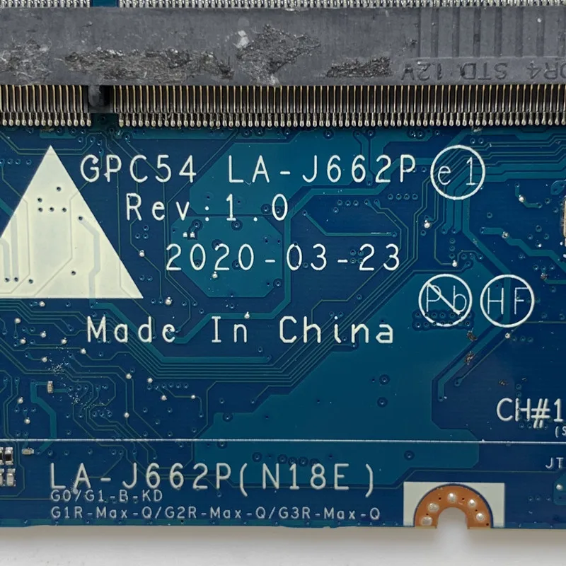 For HP 15-DH L97098-601 L97098-001 With SRH8Q I7-10750H CPU Mainboard GPC54 LA-J662P Laptop Motherboard N18E-G0-A1 100%Tested OK
For HP 15-DH L97098-601 L97098-001 With SRH8Q I7-10750H CPU Mainboard GPC54 LA-J662P Laptop Motherboard N18E-G0-A1 100%Tested OK