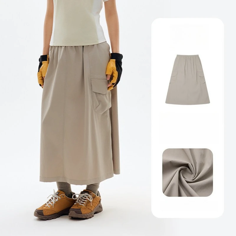 Women's Outdoor A-Line Cargo Skirt – Lightweight Quick-Dry Hiking Maxi Skirt with UPF Sun Protection & Water-Repellent Finish
Women's Outdoor A-Line Cargo Skirt – Lightweight Quick-Dry Hiking Maxi Skirt with UPF Sun Protection & Water-Repellent Finish