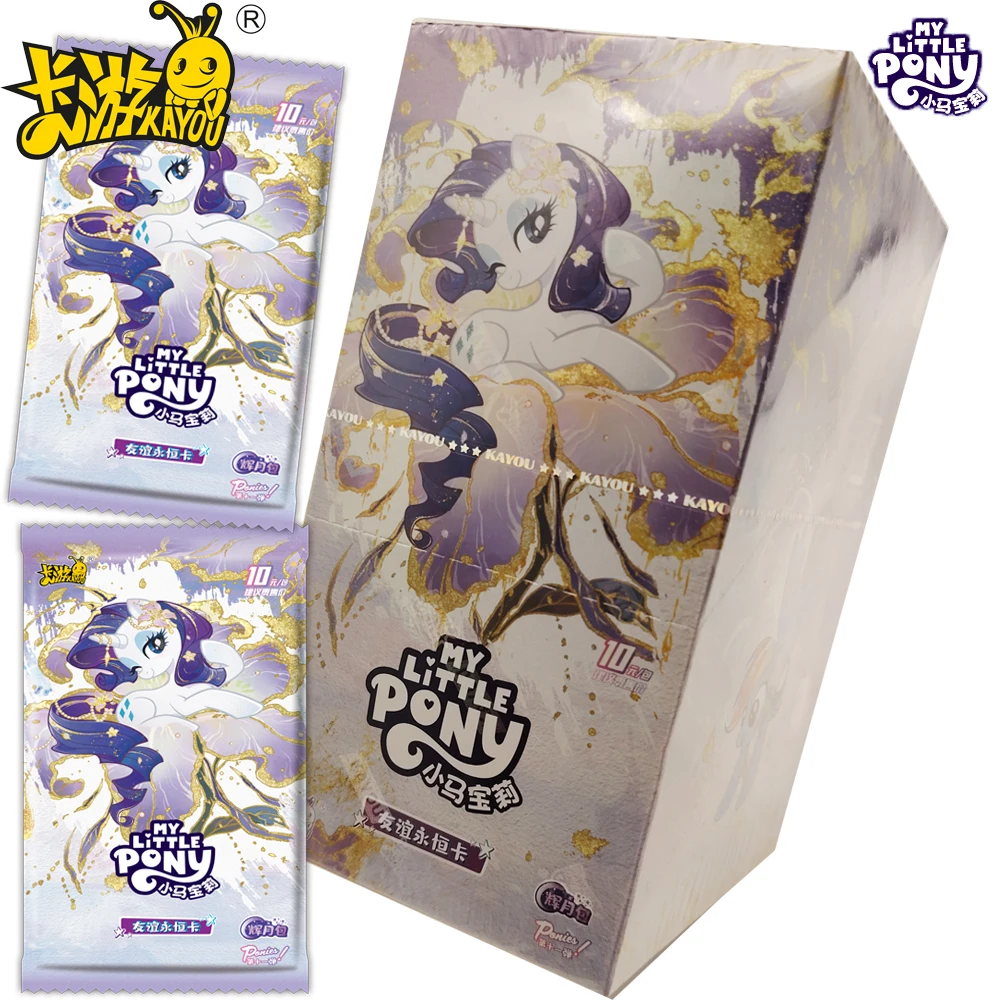 New Official KAYOU Comedy Animation My Little Pony Collection Card Popular IP Character Fun Surprise Cards Decorative Toys Gifts
New Official KAYOU Comedy Animation My Little Pony Collection Card Popular IP Character Fun Surprise Cards Decorative Toys Gifts