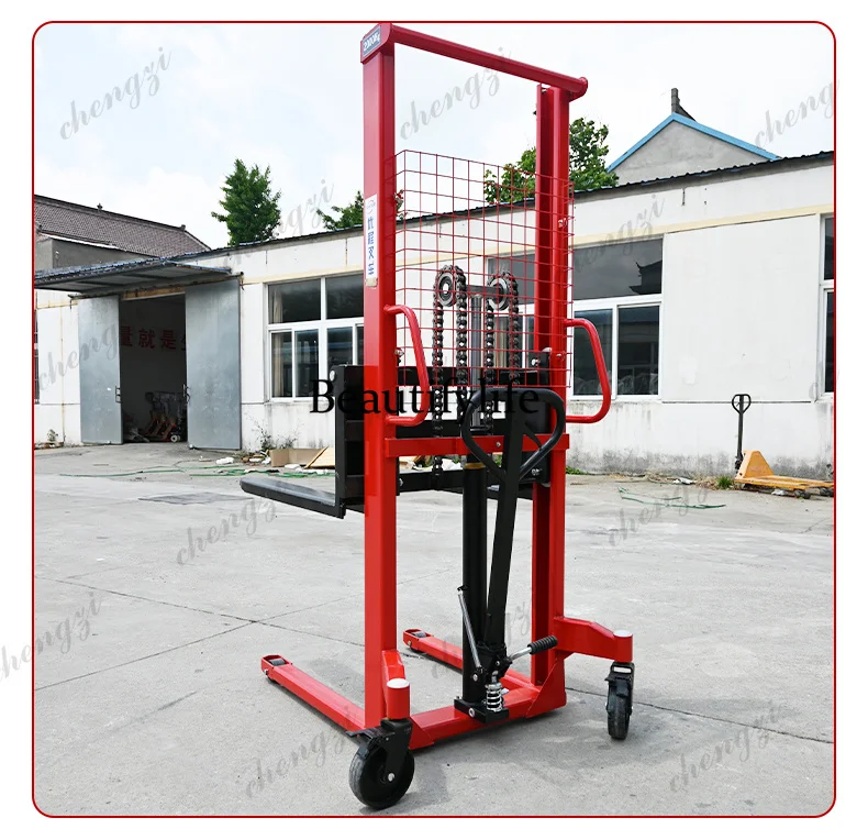 SS81 manual hydraulic lift truck stacking truck upgrade thickened C-shaped steel loading and unloading truck
SS81 manual hydraulic lift truck stacking truck upgrade thickened C-shaped steel loading and unloading truck