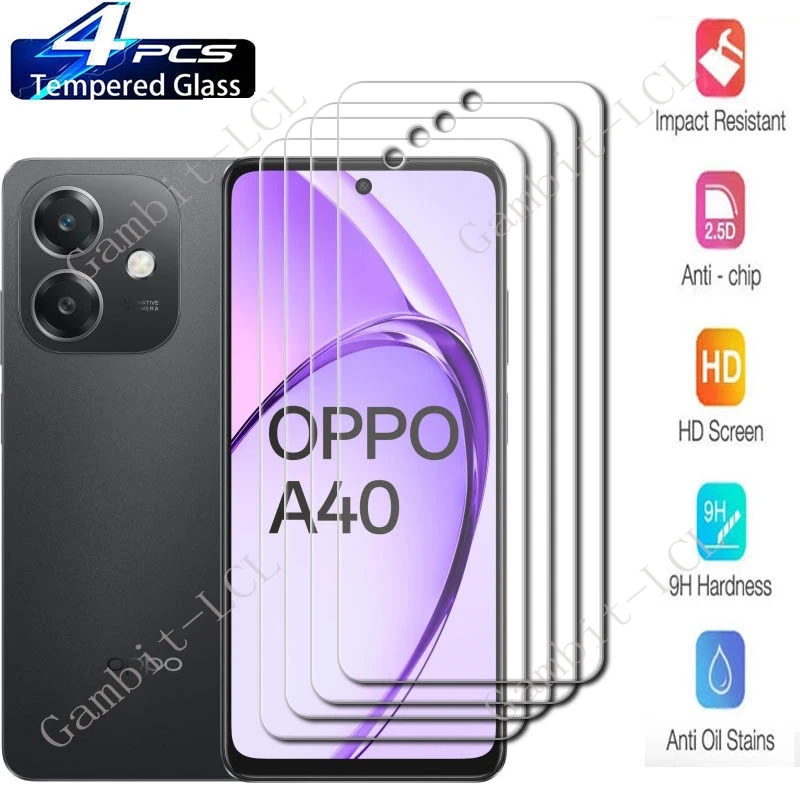 4PCS For OPPO A60 A40 A40M A3 2024 6.67" Screen Protective Tempered Glass OPPOA60 OPPOA40 OPPOA40m Protection Cover Film
4PCS For OPPO A60 A40 A40M A3 2024 6.67" Screen Protective Tempered Glass OPPOA60 OPPOA40 OPPOA40m Protection Cover Film