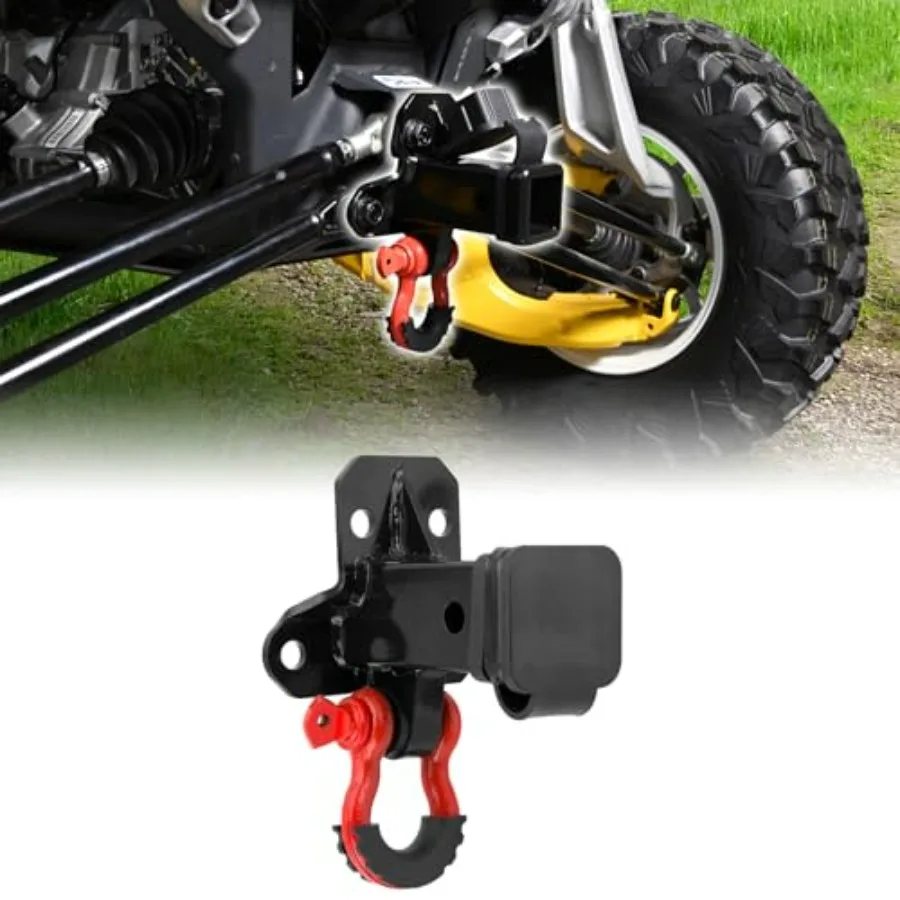 Два задних прицепных фаркопа с D-образными кольцами 3/4 и пылезащитными заглушками для Can-Am Maverick R Max всех моделей 2024-2025, черные, усиленные
Два задних прицепных фаркопа с D-образными кольцами 3/4 и пылезащитными заглушками для Can-Am Maverick R Max всех моделей 2024-2025, черные, усиленные