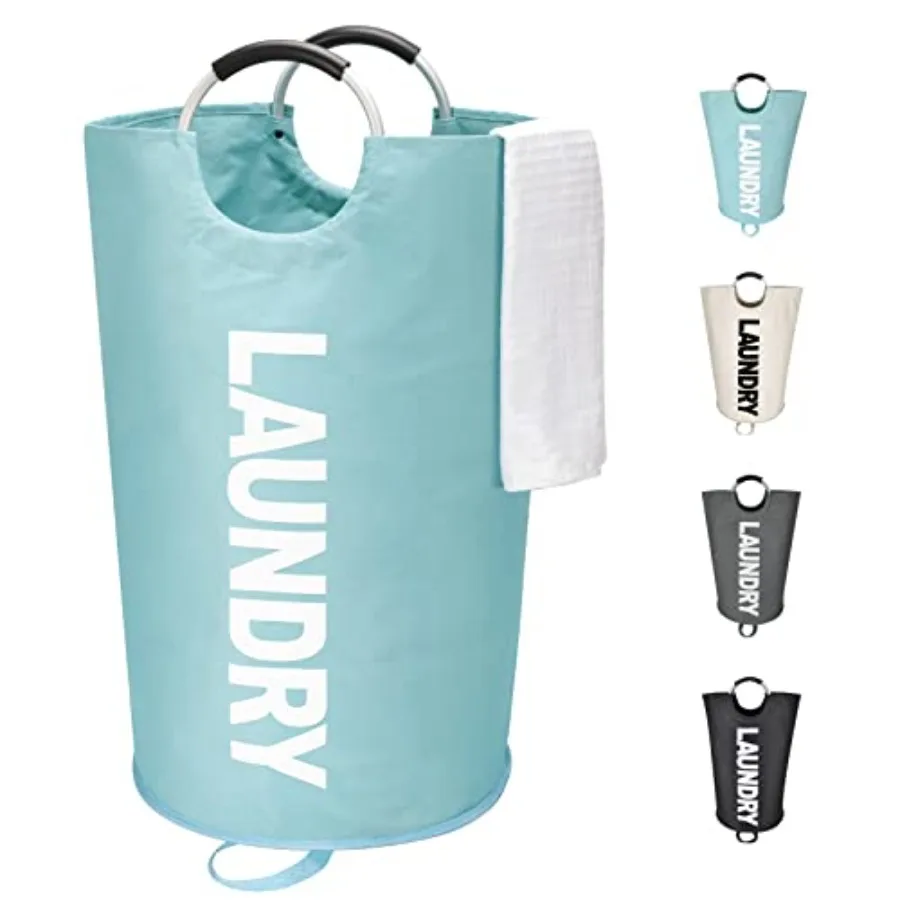 Large Laundry Basket, Freestanding Tall Clothes Hamper, Collapsible Laundry Bag
Large Laundry Basket, Freestanding Tall Clothes Hamper, Collapsible Laundry Bag