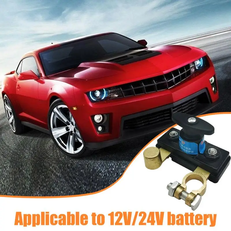 Automotive Battery Disconnect Battery Cut Off Isolator 12/24V Waterproof Cut Off Disconnector For Vehicles Truck Accessories
Automotive Battery Disconnect Battery Cut Off Isolator 12/24V Waterproof Cut Off Disconnector For Vehicles Truck Accessories