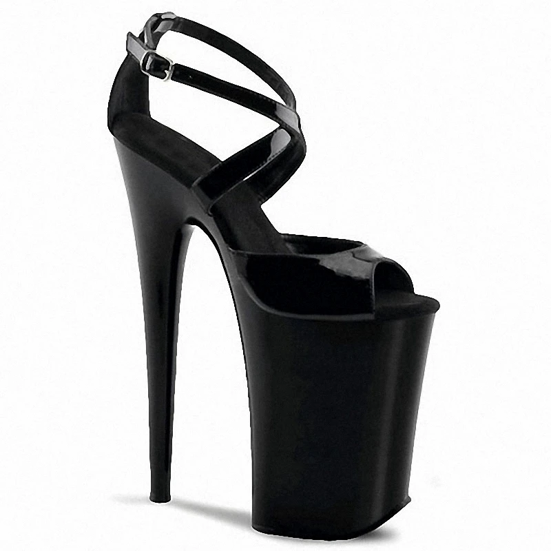 Queen Peep Toe High Heels 20cm Stilettos 8 Inch Exotic Strip Pole Dance Gothic Catwalk Shoes Sexy Big Size Fetish Women's Footwe
Queen Peep Toe High Heels 20cm Stilettos 8 Inch Exotic Strip Pole Dance Gothic Catwalk Shoes Sexy Big Size Fetish Women's Footwe