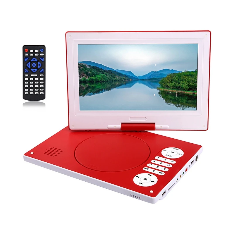 Hot Kf-HD 10.1 Inch Home Car Bluetooth DVD Player Portable VCD CD Game Player Rechargeable Battery Mini Swivel Screen-US Plug
Hot Kf-HD 10.1 Inch Home Car Bluetooth DVD Player Portable VCD CD Game Player Rechargeable Battery Mini Swivel Screen-US Plug