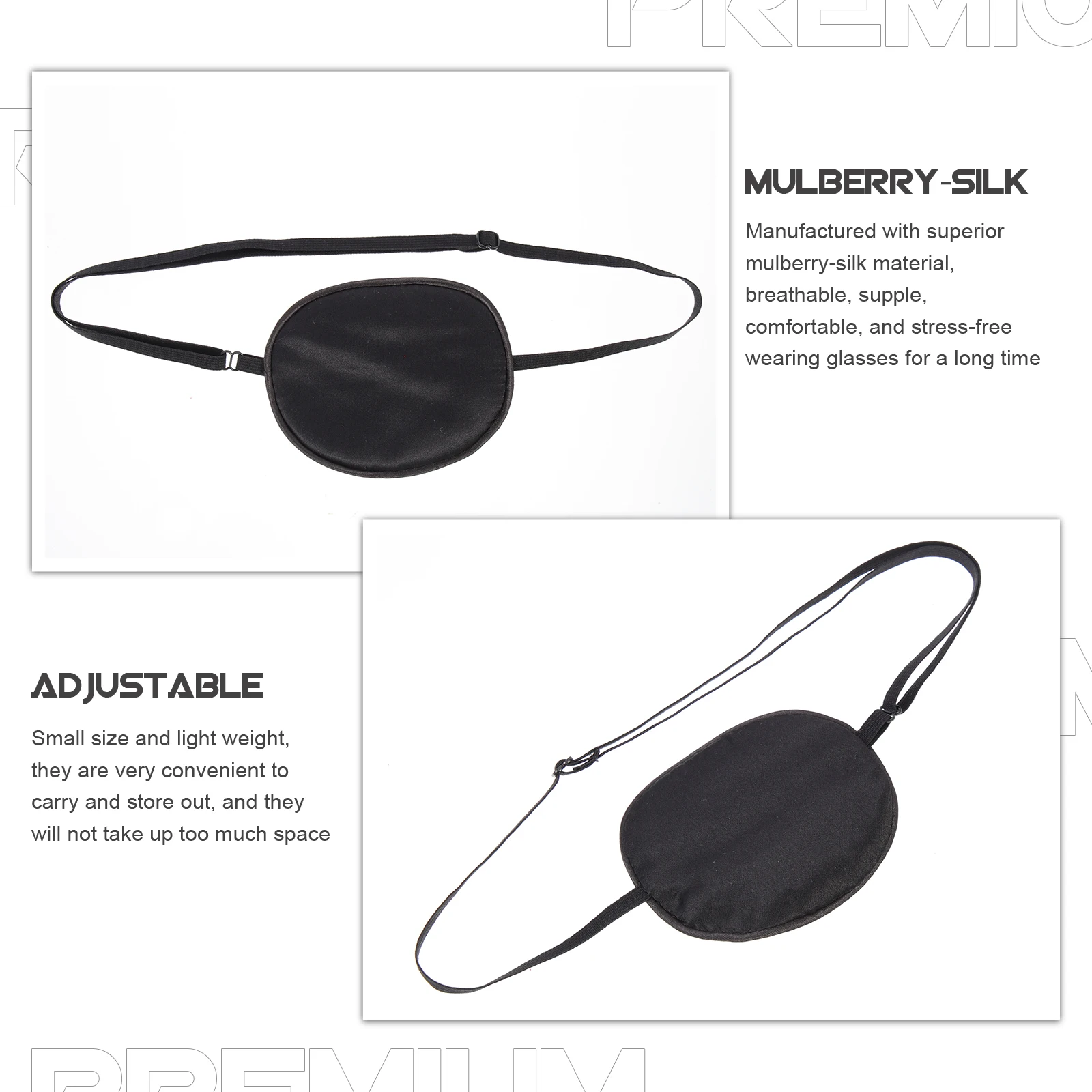 2pcs Single Mask Cover Reusable Amblyopia Protector Material Comfortable Lightweight Portable Patch For Vision
2pcs Single Mask Cover Reusable Amblyopia Protector Material Comfortable Lightweight Portable Patch For Vision