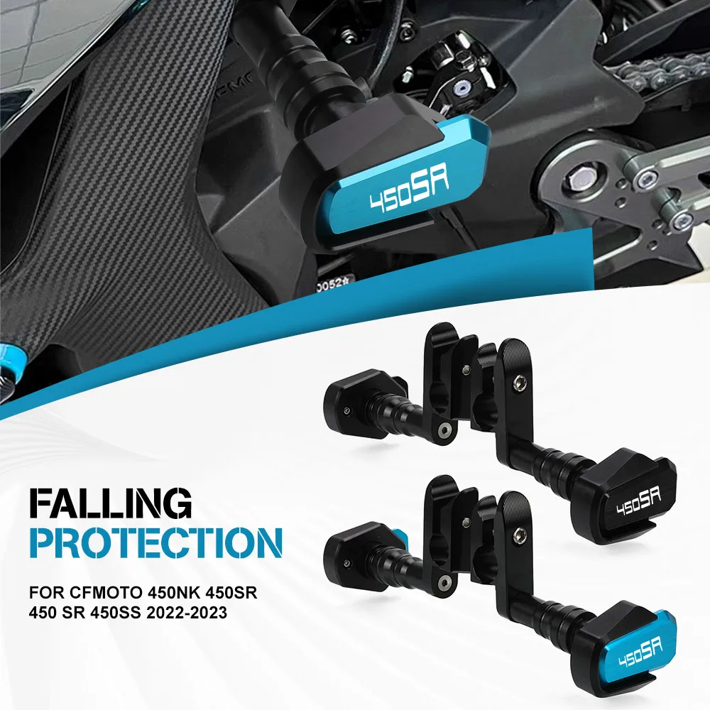 2024 2025 Engine Protection Cover FOR CFMOTO 450NK 450SR 450 SR 450SS 2022-2023 Frame Sliders Crash Pad Falling Protector Guard