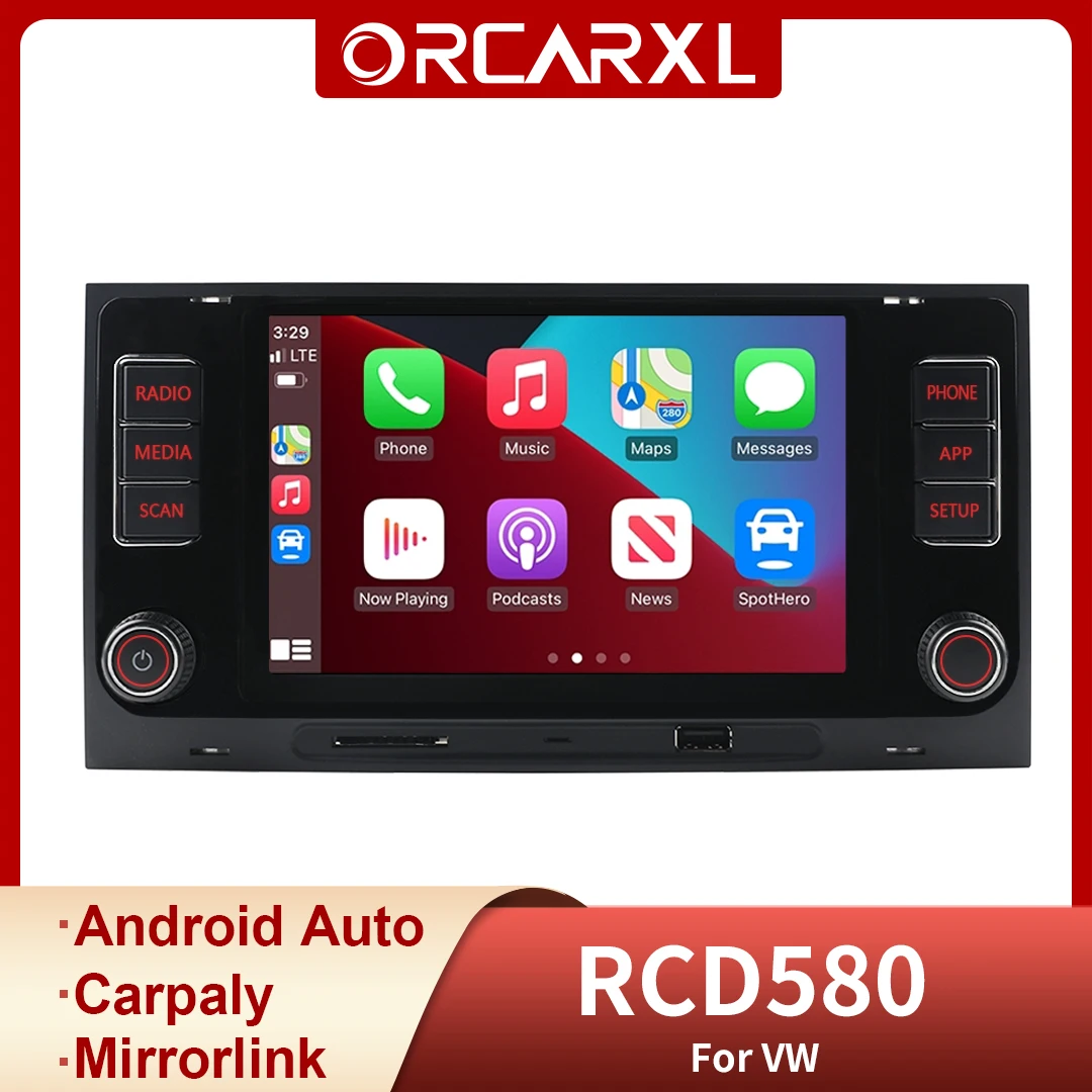Android Auto Car Multimedia Player Carplay Car Radio MIB 6RD035187B Bluetooth Navigation for VW Multivan T5 2003-2015 Head Unit
Android Auto Car Multimedia Player Carplay Car Radio MIB 6RD035187B Bluetooth Navigation for VW Multivan T5 2003-2015 Head Unit