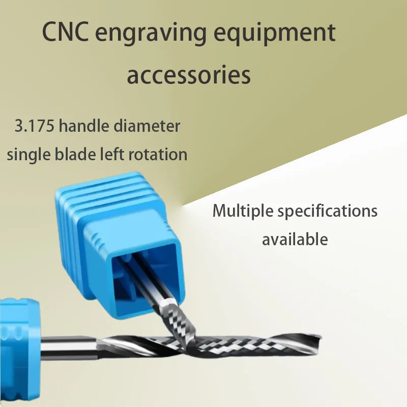 New type of CNC engraving instrument dedicated 3.175 handle diameter left rotation 4mm precision machining accessories
New type of CNC engraving instrument dedicated 3.175 handle diameter left rotation 4mm precision machining accessories