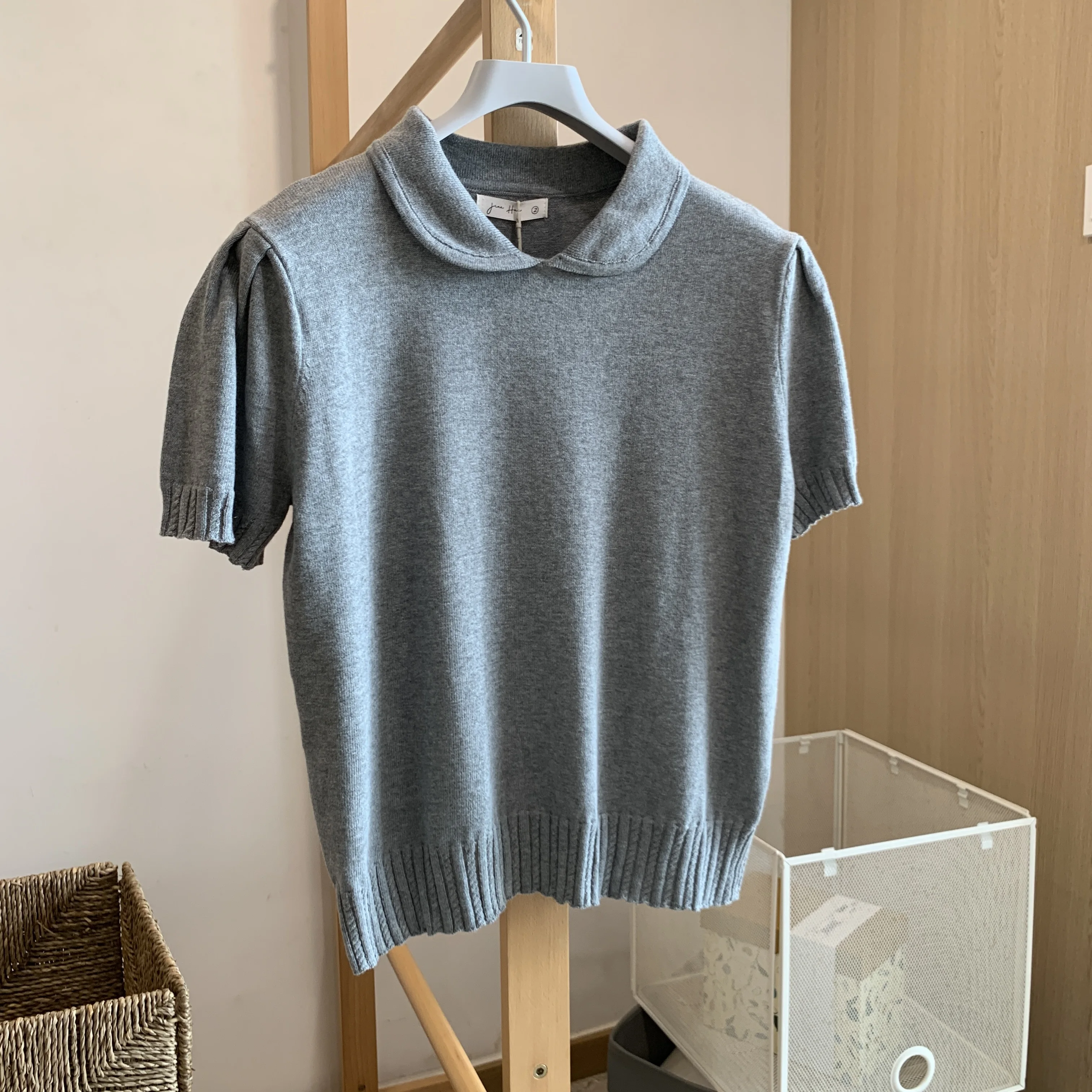 White Doll Collar Bubble Short Sleeve T-Shirt Women's Pure Cotton Single Wear Summer New Style Commute Style Straight Cut Cas...
White Doll Collar Bubble Short Sleeve T-Shirt Women's Pure Cotton Single Wear Summer New Style Commute Style Straight Cut Cas...