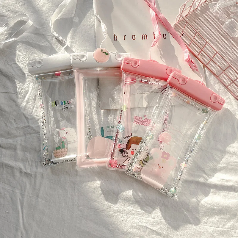 Waterproof Iatable Sequin Mobile Phone Bag for Swimming Universal Dive Case for Phones Touch Screen ible
Waterproof Iatable Sequin Mobile Phone Bag for Swimming Universal Dive Case for Phones Touch Screen ible