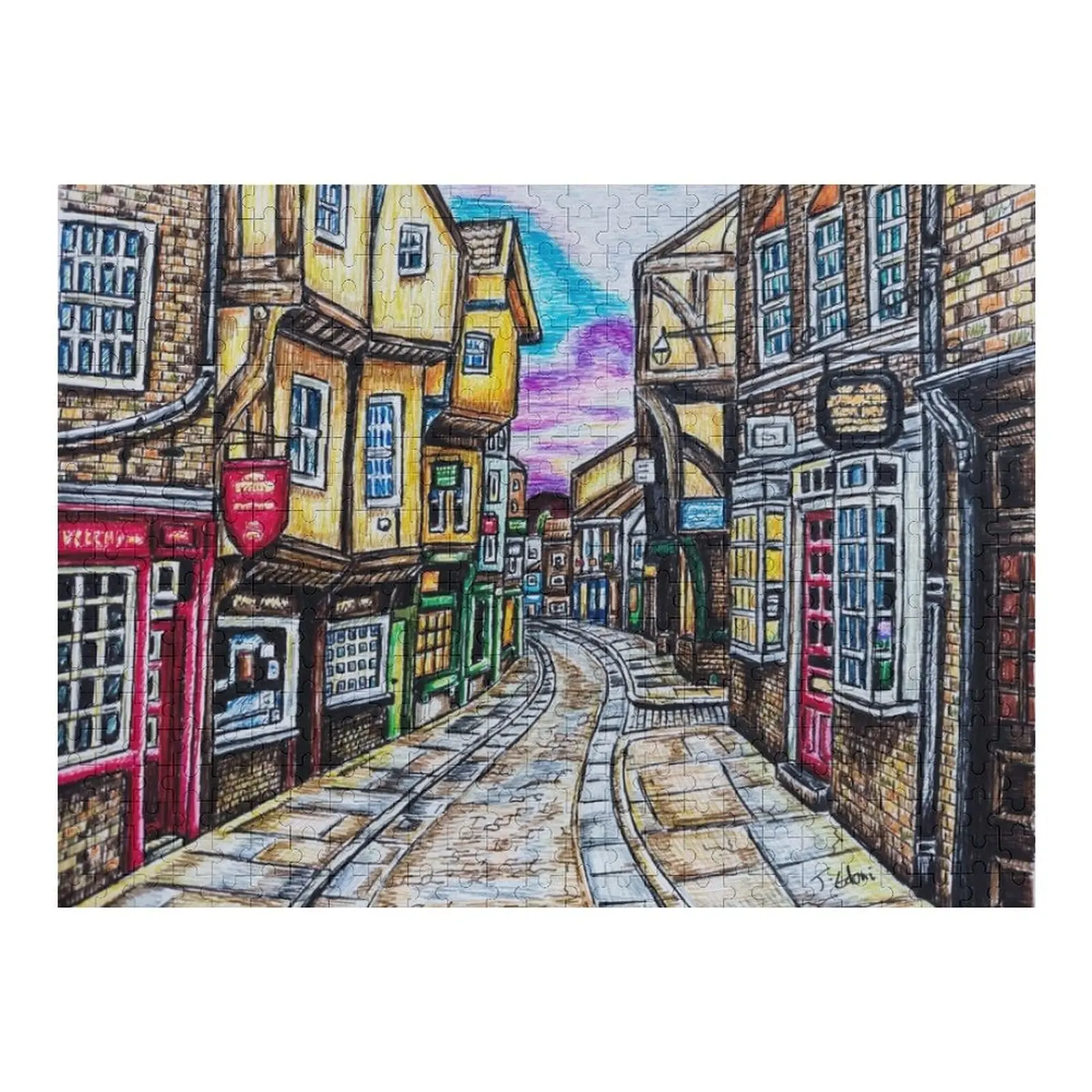 Художественный пазл The Shambles, подарки на заказ, деревянный пазл на заказ
Художественный пазл The Shambles, подарки на заказ, деревянный пазл на заказ