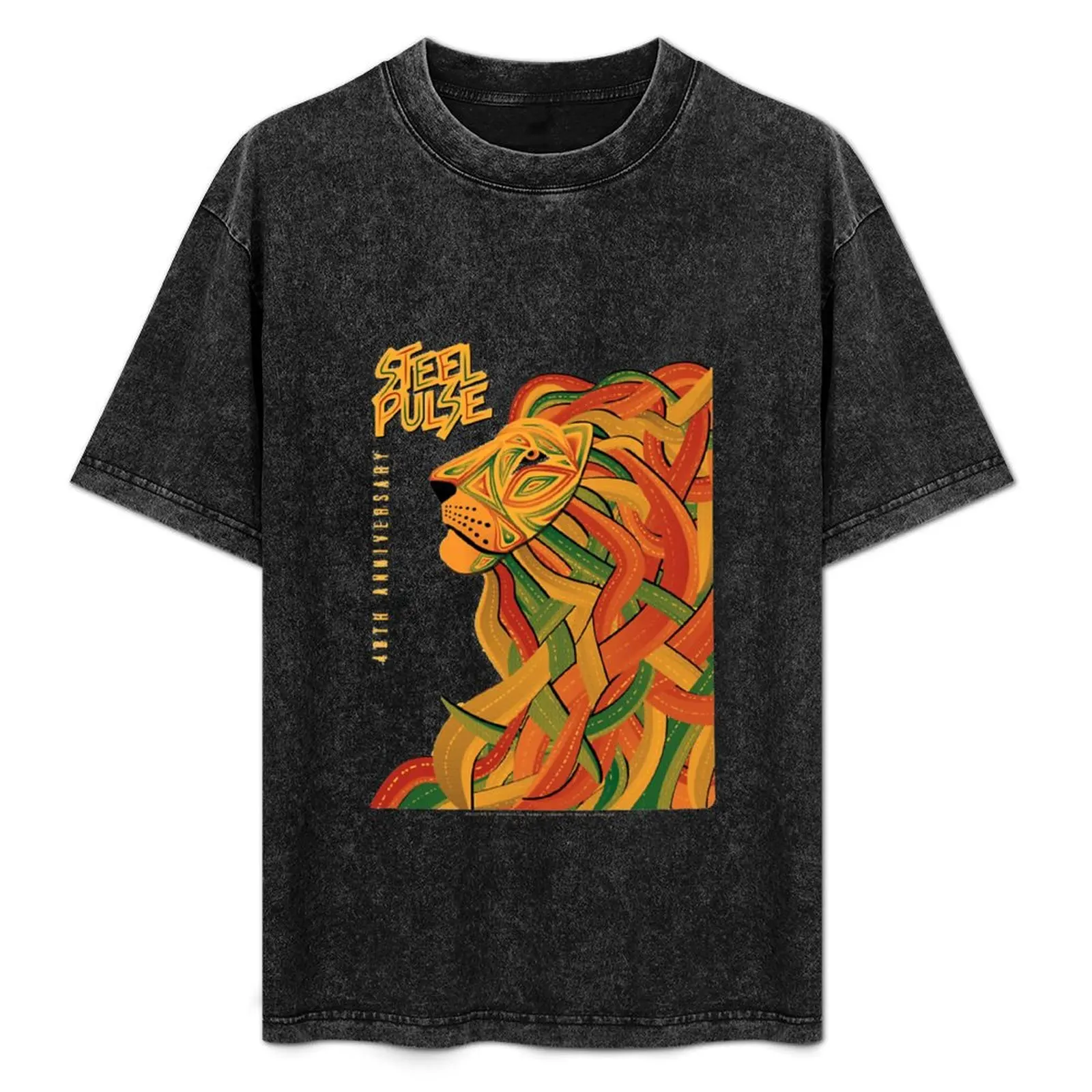 Steel Pulse Lion Steel T-Shirt Modern Print Casual T-Shirt
Steel Pulse Lion Steel T-Shirt Modern Print Casual T-Shirt