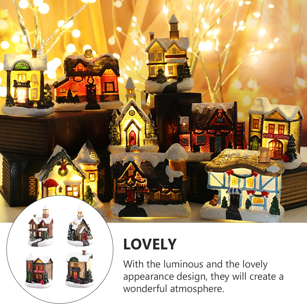 4Pcs Resin Luminous Decor Creative Christmas Table Crafts for Living Room Bedroom Xmas Gift Luminous Decor
4Pcs Resin Luminous Decor Creative Christmas Table Crafts for Living Room Bedroom Xmas Gift Luminous Decor