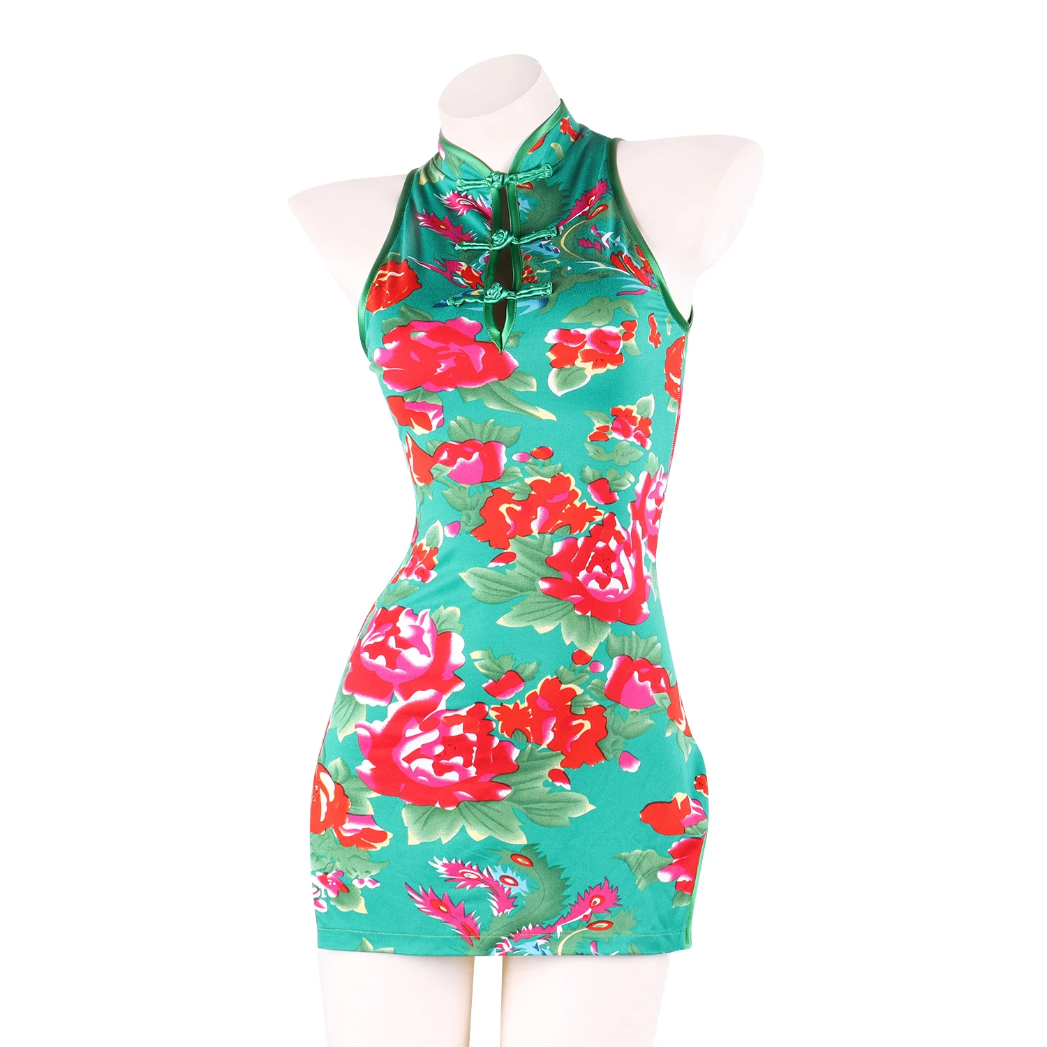 Sexy Traditional Chinese Cheongsam Dress Ancient Floral Pajamas Women Slim Fit Retro Qipao Short Skirt Adult Sleeping Skirt
Sexy Traditional Chinese Cheongsam Dress Ancient Floral Pajamas Women Slim Fit Retro Qipao Short Skirt Adult Sleeping Skirt