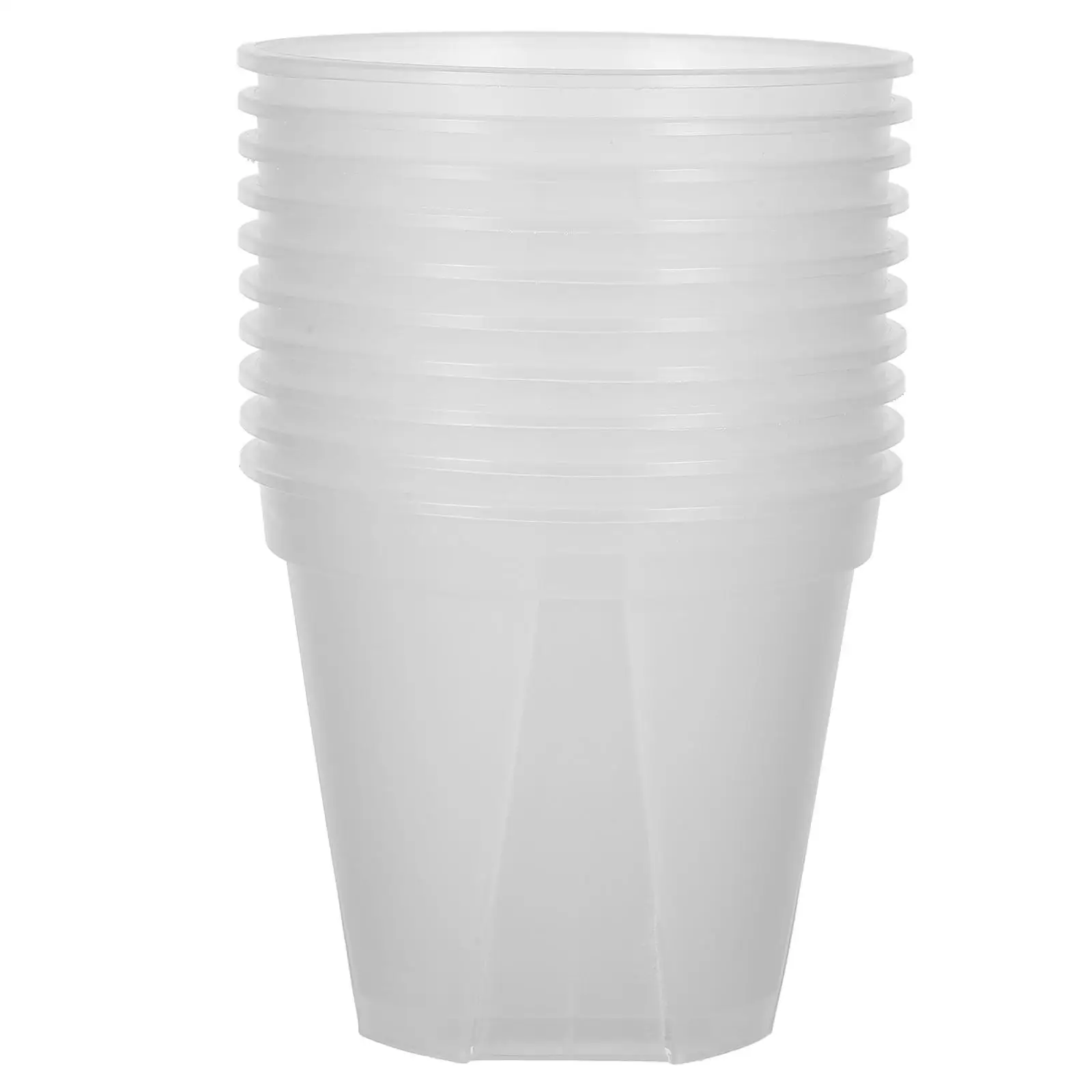 10pcs Plastic Flower Pots 15cm Outer 14cm Inner Diameter 13 5cm High for Succulents Orchids Roses Home Office Balcony Garden 
10pcs Plastic Flower Pots 15cm Outer 14cm Inner Diameter 13 5cm High for Succulents Orchids Roses Home Office Balcony Garden