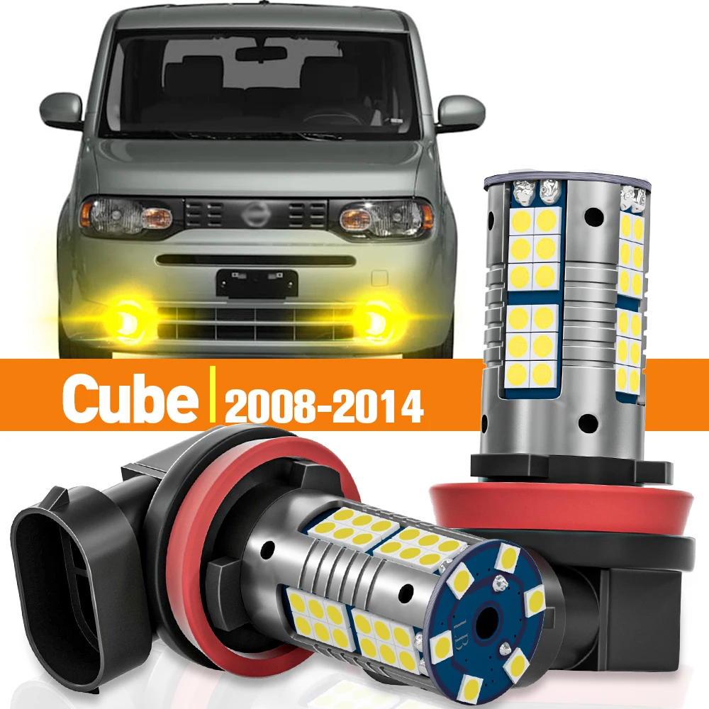 2pcs LED Fog Light For Nissan Cube Z12 2008-2014 2009 2010 2011 2012 2013 Accessories Canbus Lamp
2pcs LED Fog Light For Nissan Cube Z12 2008-2014 2009 2010 2011 2012 2013 Accessories Canbus Lamp