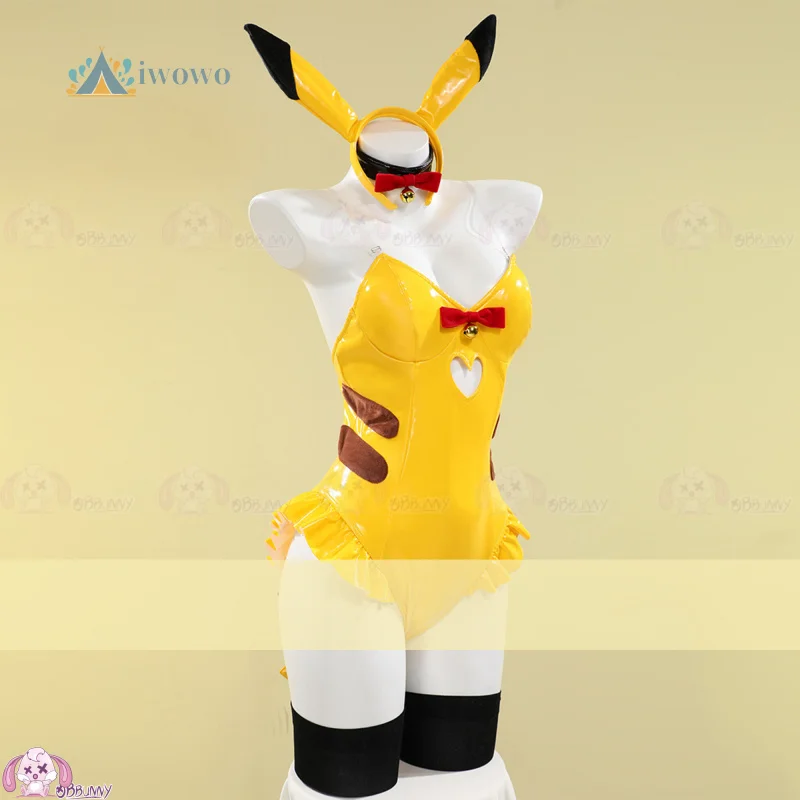 Anime PM Cosplay Costume Yellow Mouse PU Sexy Jumpsuit Outfit Carnival Halloween Christmas Party Role Play Uniform
Anime PM Cosplay Costume Yellow Mouse PU Sexy Jumpsuit Outfit Carnival Halloween Christmas Party Role Play Uniform