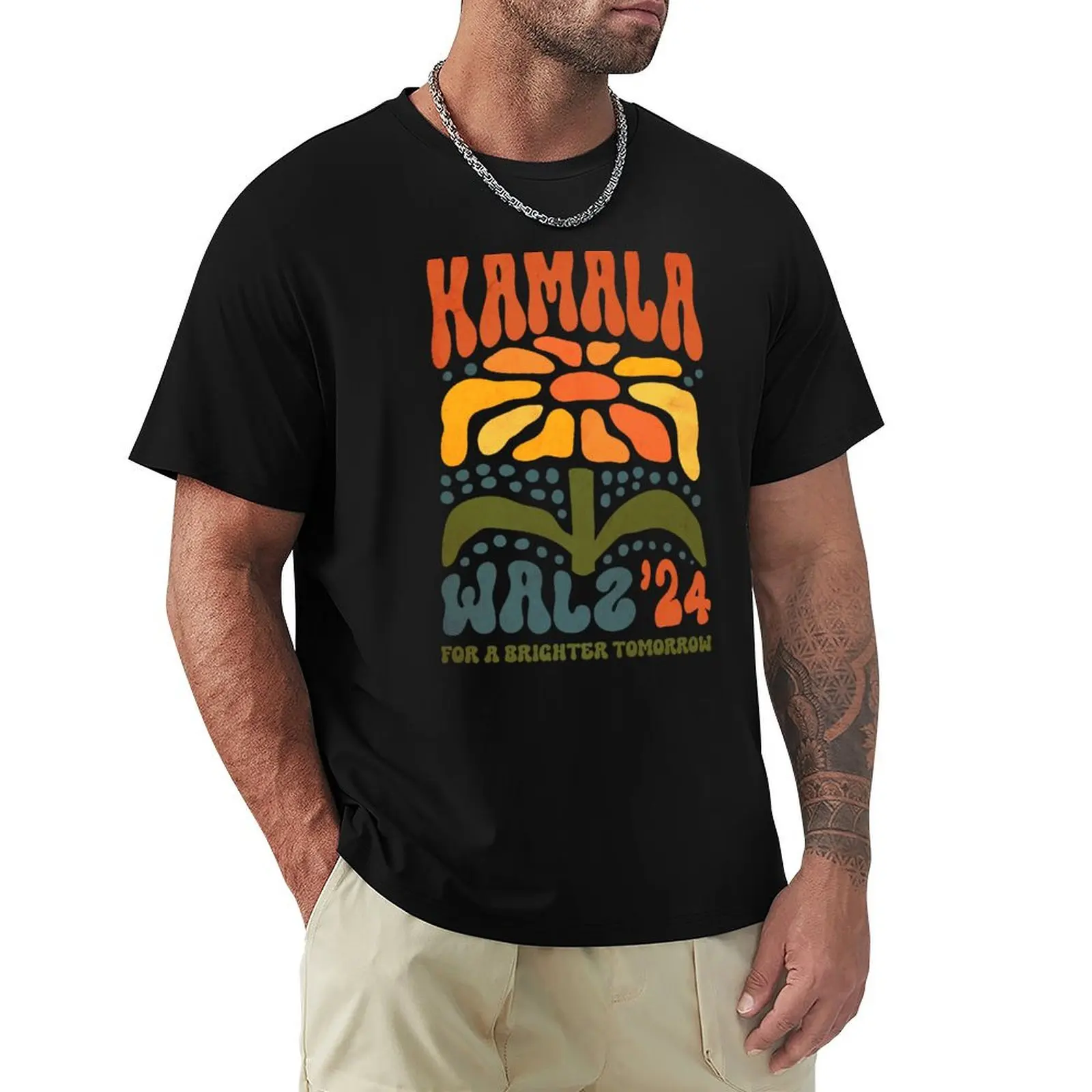 Harris Walz 2024 For A Brighter Tomorrow Boho Groovy Chic Vintag Sun Retro T-Shirt Blouse vintage t shirts Men's clothing
Harris Walz 2024 For A Brighter Tomorrow Boho Groovy Chic Vintag Sun Retro T-Shirt Blouse vintage t shirts Men's clothing