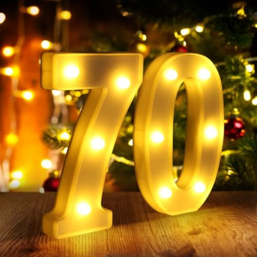 70th Birthday Decorations for Women Men, Happy 70 Birthday Decorations for Centerpieces Table, Light Up s Sign Led for Party Ba
70th Birthday Decorations for Women Men, Happy 70 Birthday Decorations for Centerpieces Table, Light Up s Sign Led for Party Ba