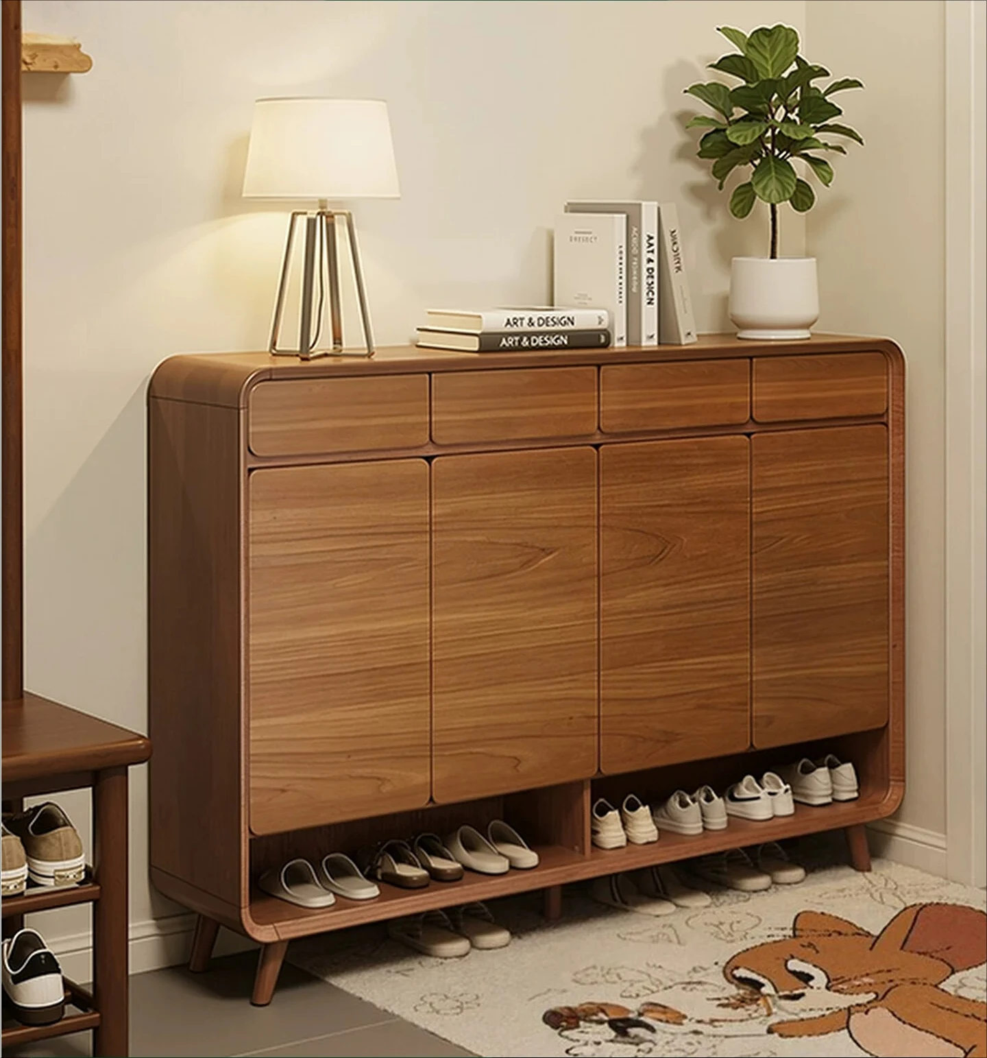 PYJ solid wood household door high-end entrance door medieval entrance integrated storage storage shoe cabinet
PYJ solid wood household door high-end entrance door medieval entrance integrated storage storage shoe cabinet
