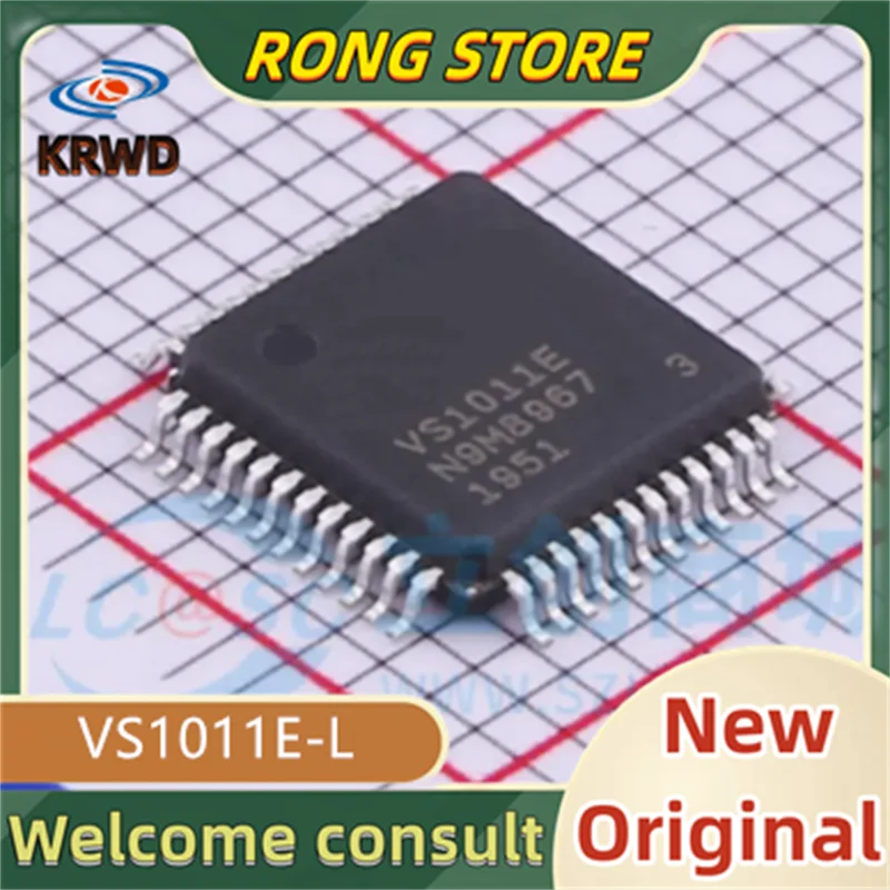 (5PCS) VS1011E VS1011E-L QFP48 New and Original Chip IC
(5PCS) VS1011E VS1011E-L QFP48 New and Original Chip IC