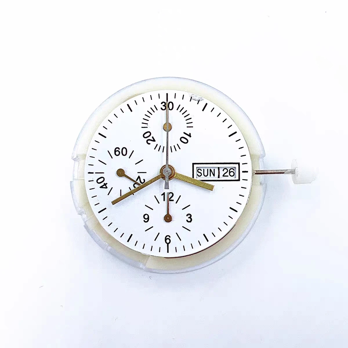 Watch Accessories Shanghai 7750 Movement Dual Calendar Six-needle Movement Automatic Chain up Movement
Watch Accessories Shanghai 7750 Movement Dual Calendar Six-needle Movement Automatic Chain up Movement