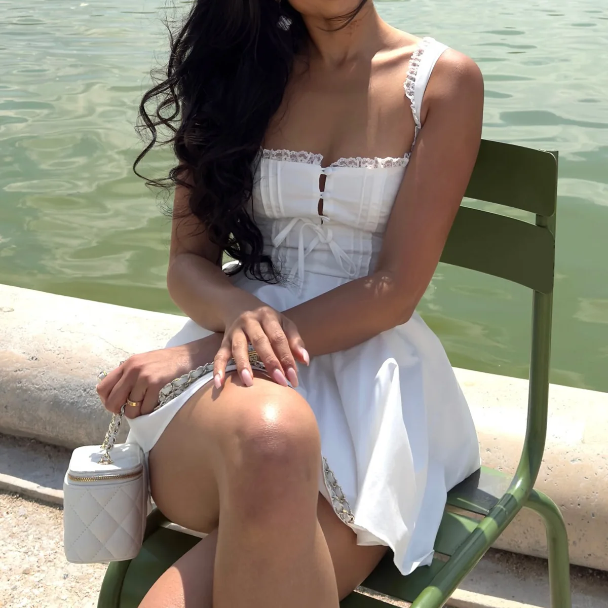 Lace Trim Corset Mini Dress Women Spaghetti Strap Sweetheart Neck A-Line Sexy Elegant Vintage Party Dress
Lace Trim Corset Mini Dress Women Spaghetti Strap Sweetheart Neck A-Line Sexy Elegant Vintage Party Dress