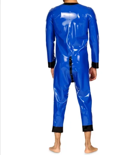 Latex Rubber Blue loose Jumpsuit party Cosplay racing uniform hand customized 0.4mm XS-XXL Special occasion
Latex Rubber Blue loose Jumpsuit party Cosplay racing uniform hand customized 0.4mm XS-XXL Special occasion