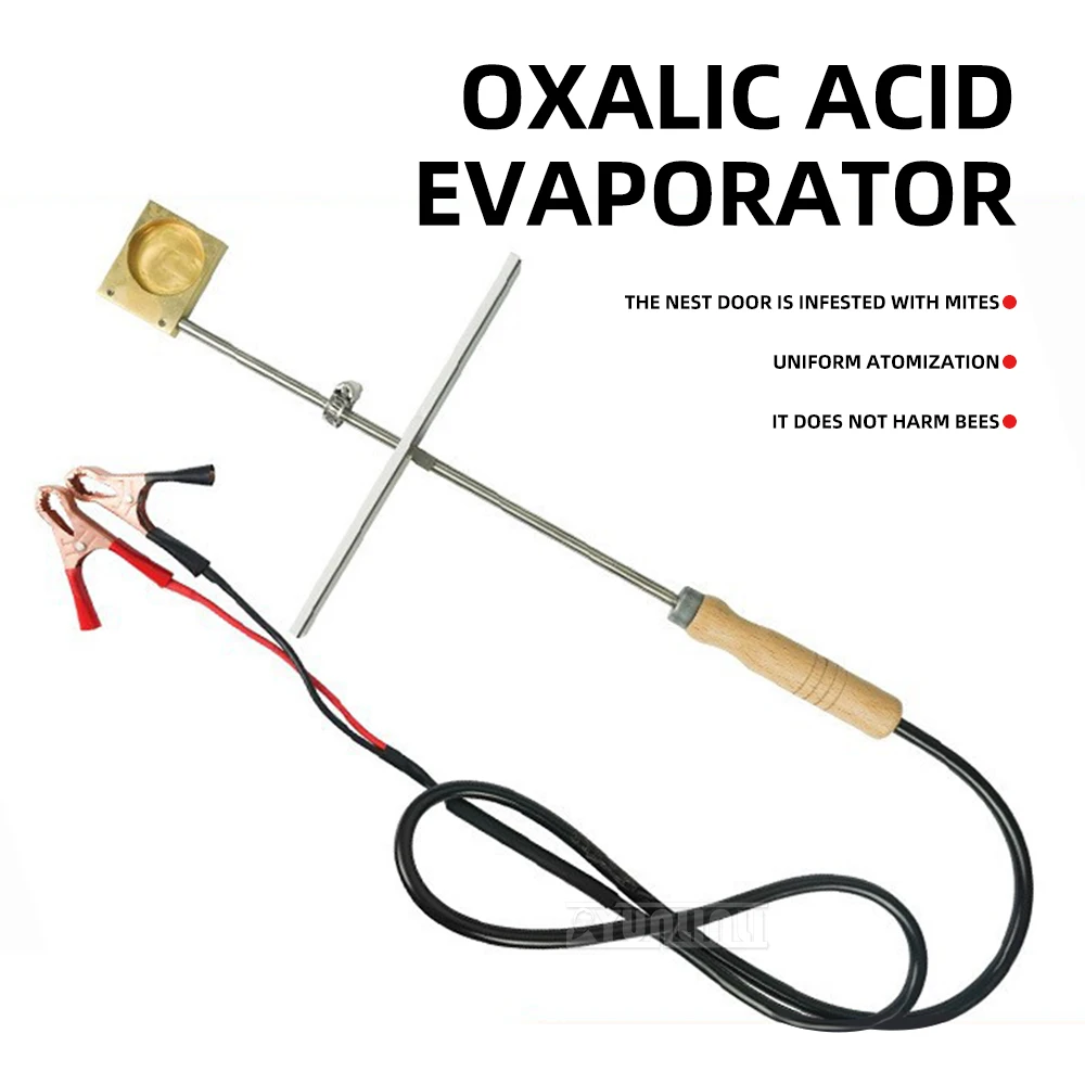 Oxalic Acid Vaporizer for Bees, Varroa Mite Treatment Evaporator, Anti-Mite Fumigator for Beehives, Easy & Effective
Oxalic Acid Vaporizer for Bees, Varroa Mite Treatment Evaporator, Anti-Mite Fumigator for Beehives, Easy & Effective