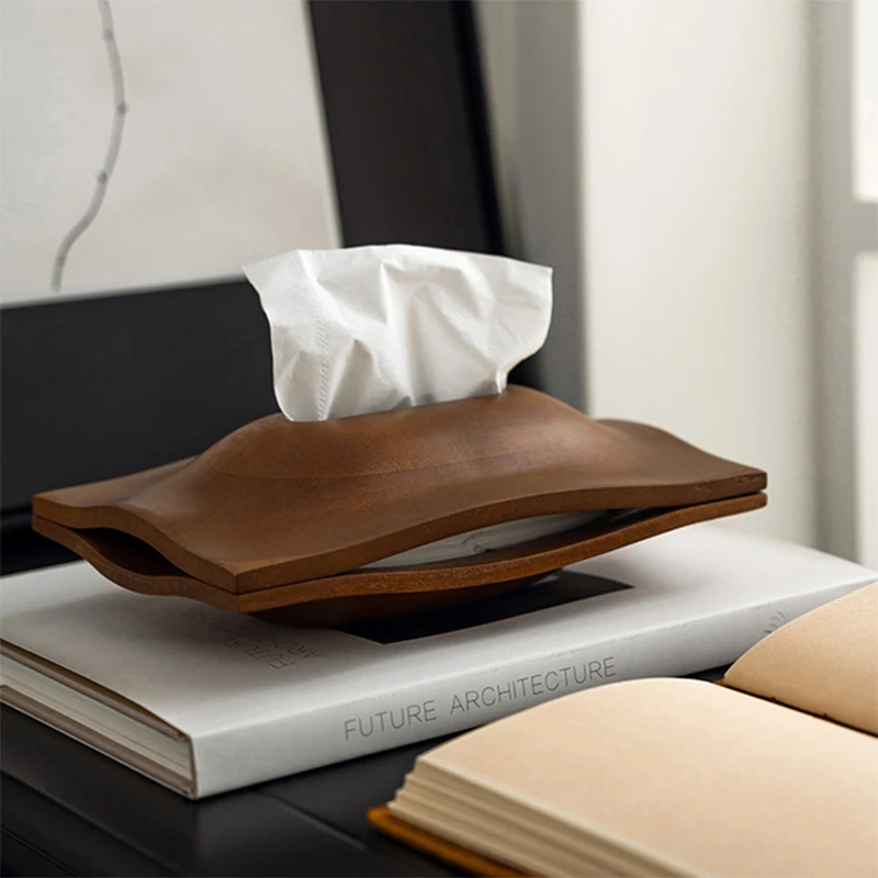 Simple wooden light luxury tissue box household creative living room coffee table pumping carton face towel storage hand wipe
Simple wooden light luxury tissue box household creative living room coffee table pumping carton face towel storage hand wipe