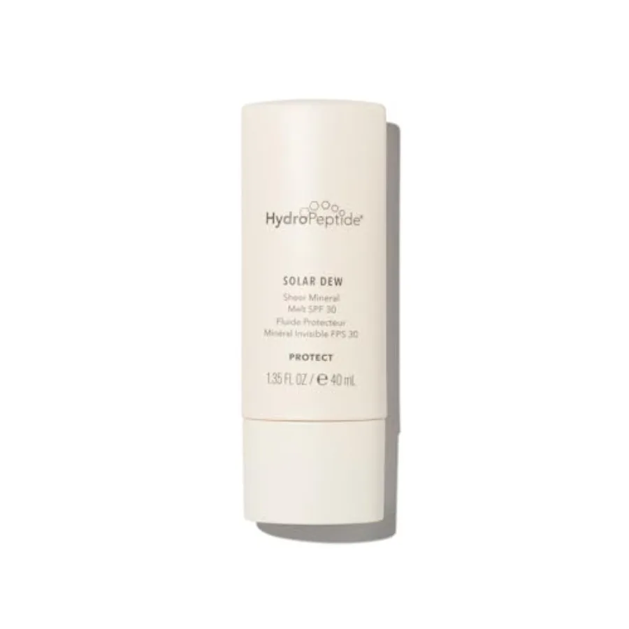Solar Dew Sheer Mineral Melt SPF30 Facial Moisturizer, Sunscreen Primer for daily wear, zinc oxide-based, translucent, lightwei
Solar Dew Sheer Mineral Melt SPF30 Facial Moisturizer, Sunscreen Primer for daily wear, zinc oxide-based, translucent, lightwei