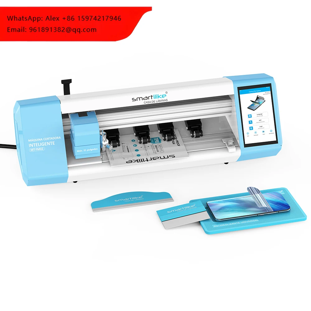 Smartlike MT-FM02 Gloud Intelligent Film Cutting Machine For Mobile Phone Front /black /tablets Watch/camera Film Ect.
Smartlike MT-FM02 Gloud Intelligent Film Cutting Machine For Mobile Phone Front /black /tablets Watch/camera Film Ect.