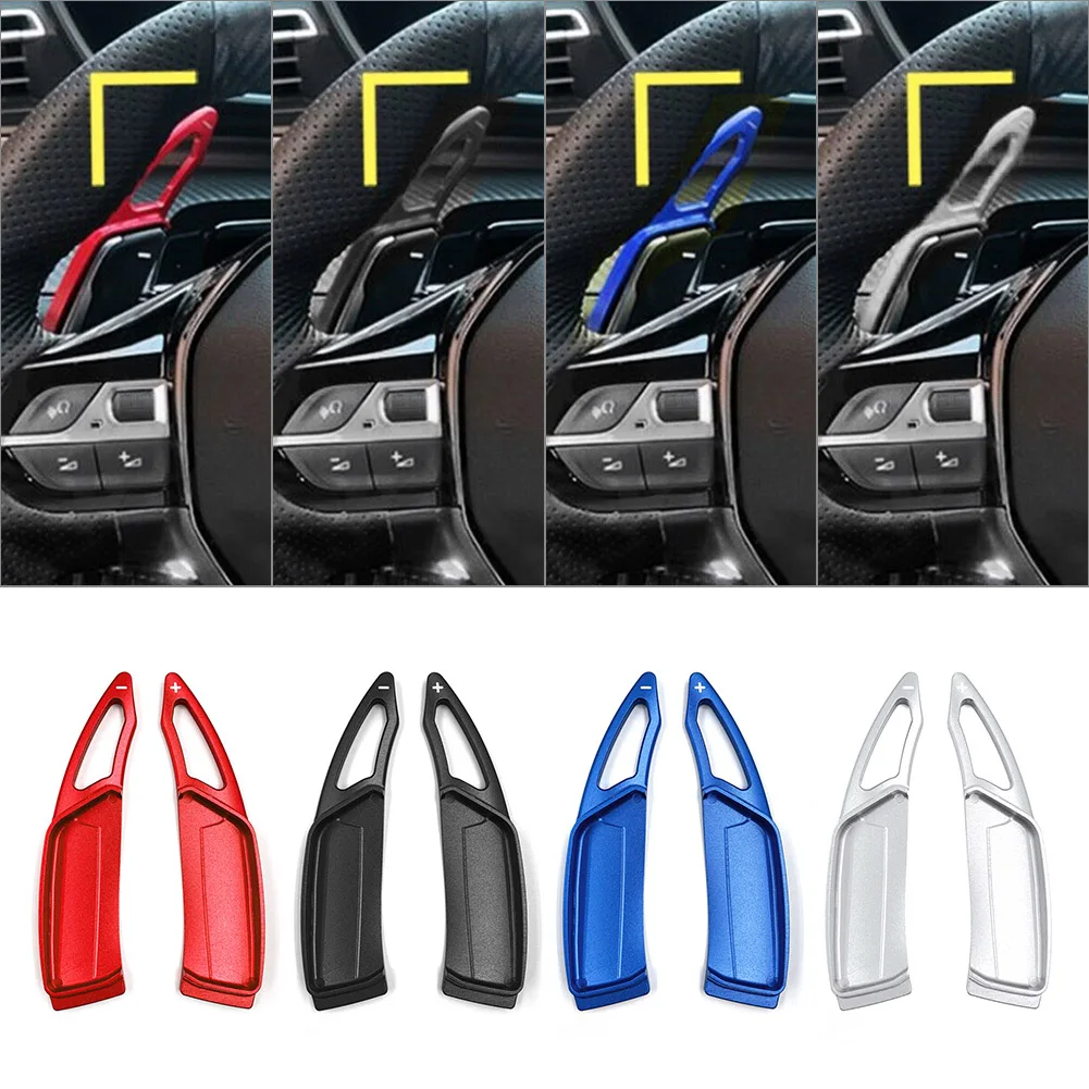 1Pair Aluminum Car Steering Wheel Shift Paddle Shifter Extension For Peugeot 3008 5008 GT 2017-2022 & 2008 2020 2021 2022
1Pair Aluminum Car Steering Wheel Shift Paddle Shifter Extension For Peugeot 3008 5008 GT 2017-2022 & 2008 2020 2021 2022