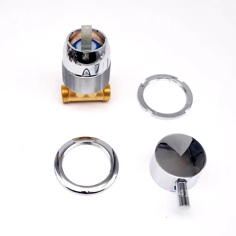 Screw Way Output Cold and Hot Water Mixer One Thread Brass Diverter Mixer Big 50-55mm Size Shower Hole Shower Room Faucet For
Screw Way Output Cold and Hot Water Mixer One Thread Brass Diverter Mixer Big 50-55mm Size Shower Hole Shower Room Faucet For